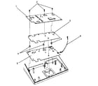 Smith Corona MARK 1000 (5NWC) control pc board diagram