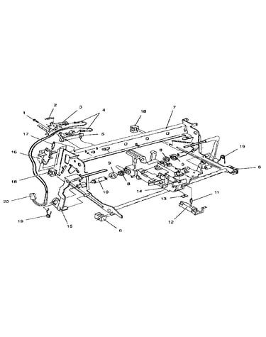 Carrier molding, rails, and frames