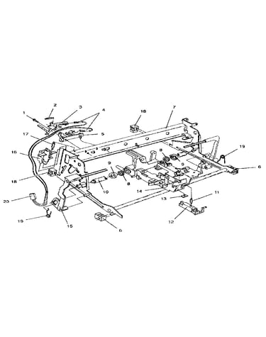 Carrier molding, rails, and frames