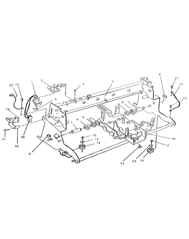 Carrier molding, rails, & frames