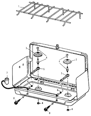 Matchless deluxe folding cookstove