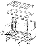 Two burning deluxe folding cookstove