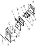 Oven door