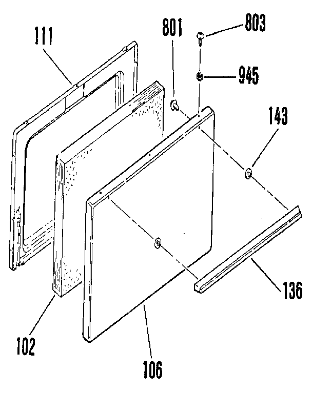 Door section