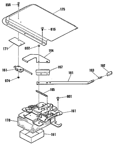 Door lock section