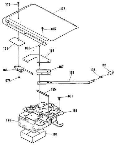 Door lock section