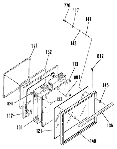 Door section