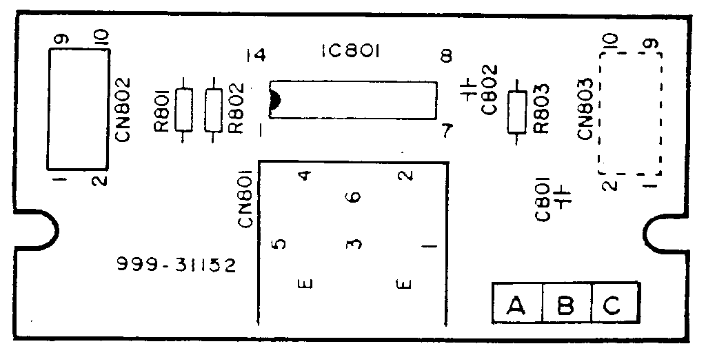 COMMODORE PCB