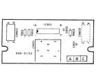 Sears 32400-1 commodore pcb diagram