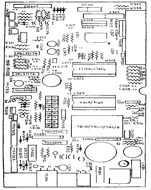 CONTROL PCB II ASSEMBLY