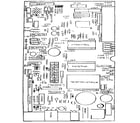Sears 16132400651 control pcb ii assembly diagram