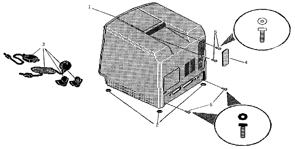 Rear housing assembly