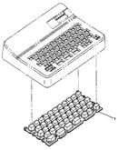 Rubber key