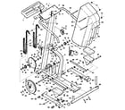 Weslo WL201513 unit parts diagram