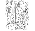 Weslo WL870512 unit parts diagram