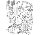 Weslo WL870510 unit parts diagram