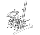 Lifestyler 35415704 leg extension seat assembly diagram