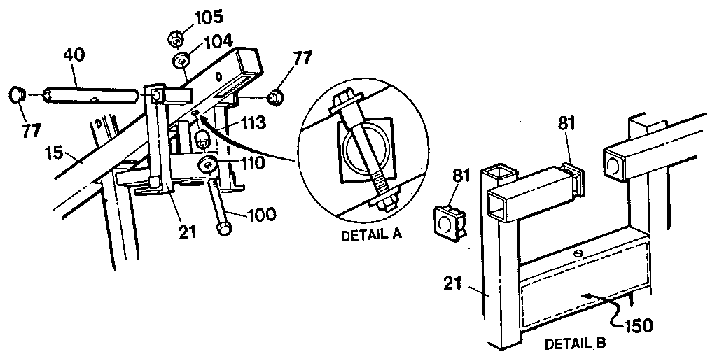 Arm press assembly
