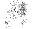 ICP NUGK125DK08 non-functional replacement parts diagram