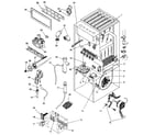 ICP NUGK125DK08 functional replacement parts diagram