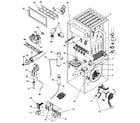 ICP NUGK100DH11 functional replacement parts diagram
