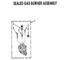 KitchenAid KGCT305XAL2 sealed burner diagram