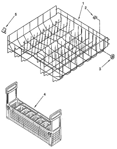Lower rack