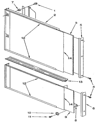 Door and panel