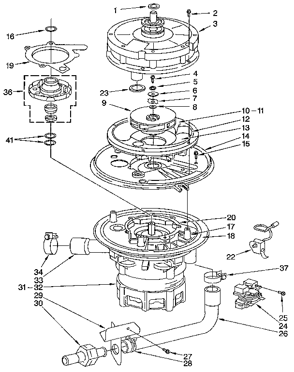 PUMP AND MOTOR