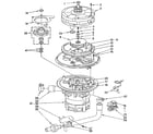 KitchenAid KUDM22HT1 pump and motor diagram