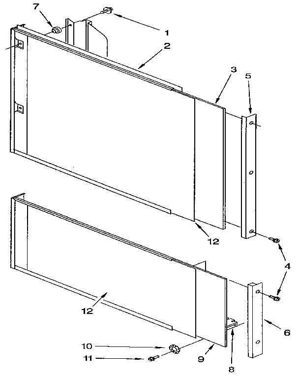 Door and panel