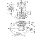 KitchenAid KUDB22HT0 pump and motor diagram