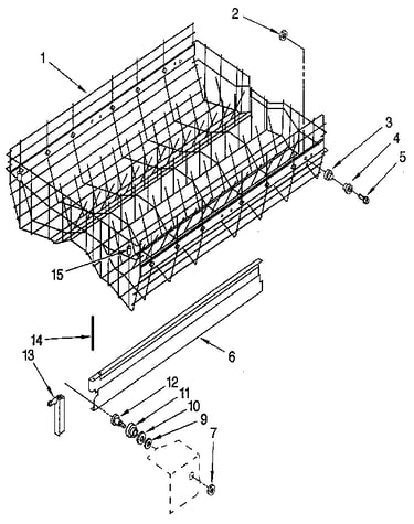 Upper rack and track