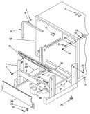 Frame and tank