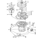 KitchenAid KUDI22HWWH0 pump and motor diagram