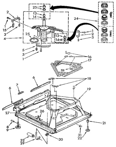 Machine base