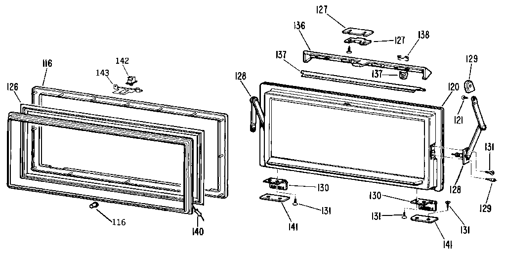 Countermaker door