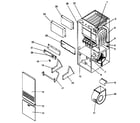 ICP NUGK125KK08 non-functional replacement parts diagram