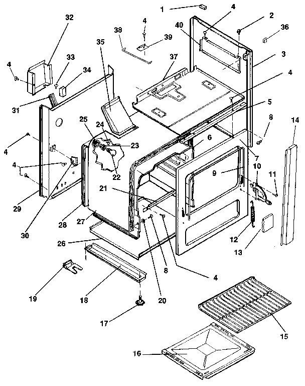 Body section