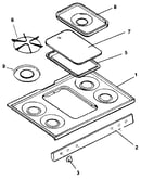 Cooktop section