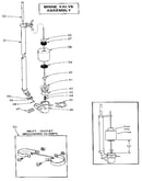 Brine valve assembly