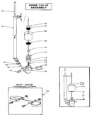 Brine valve assembly