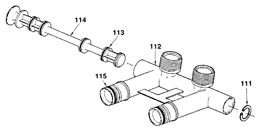 Bypass installation valve