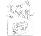 Kenmore 38511607090 shuttle assembly diagram