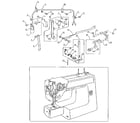 Kenmore 38512714090 neddle bar assembly diagram