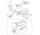 Kenmore 38517622090 shuttle assembly diagram