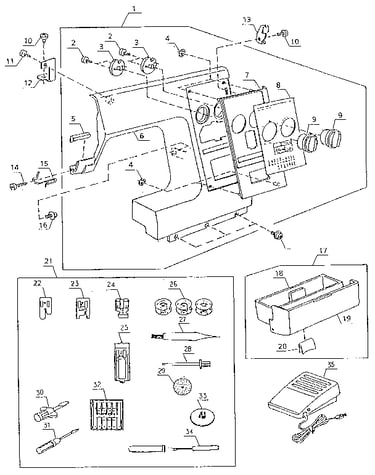 Attachment parts