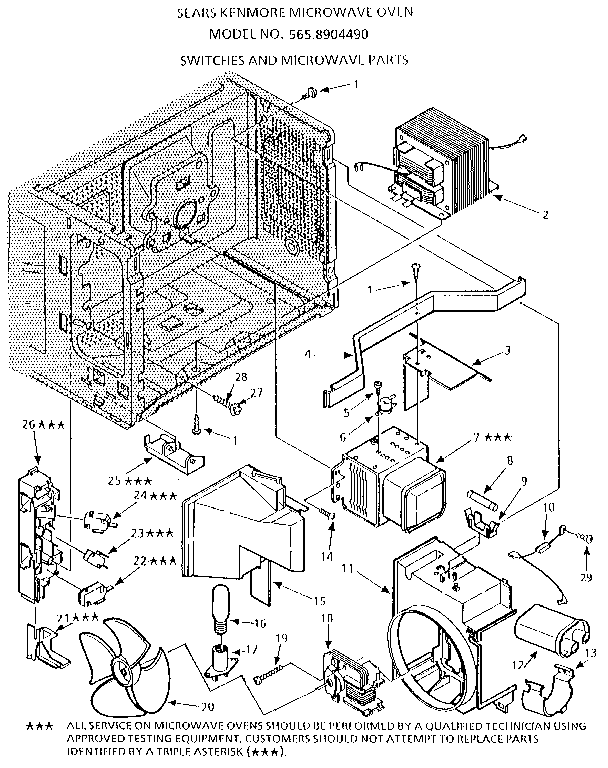 Switches and microwave