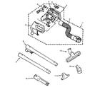 Kenmore 86021743 hose & attachment diagram