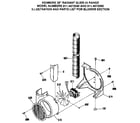 Kenmore 9114672990 blower section diagram